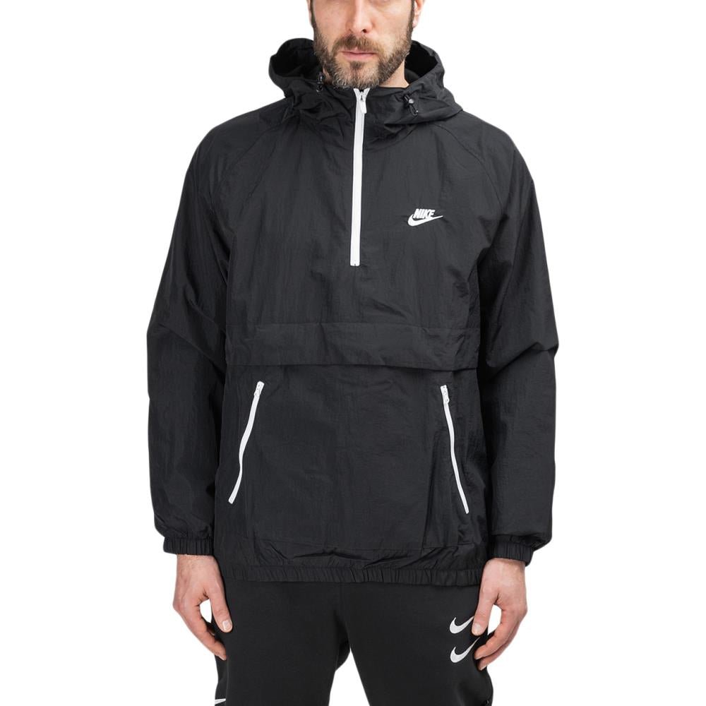 Nike Hooded Woven Anorak (Schwarz)  - Allike Store