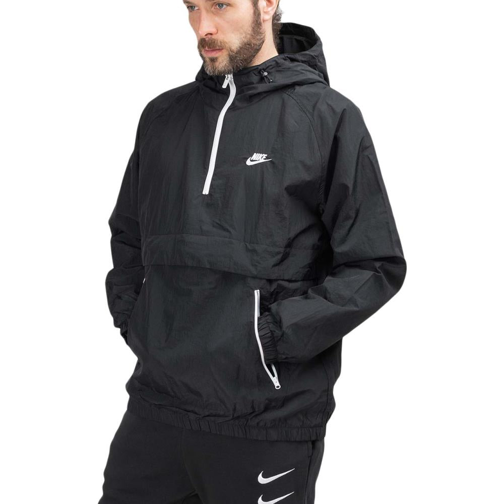 Nike Hooded Woven Anorak (Schwarz)  - Allike Store