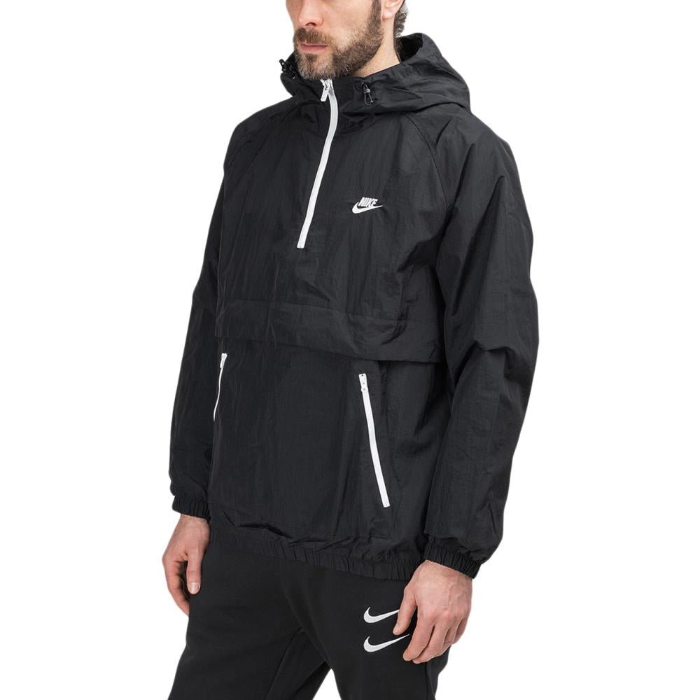 Nike Hooded Woven Anorak (Schwarz)  - Allike Store