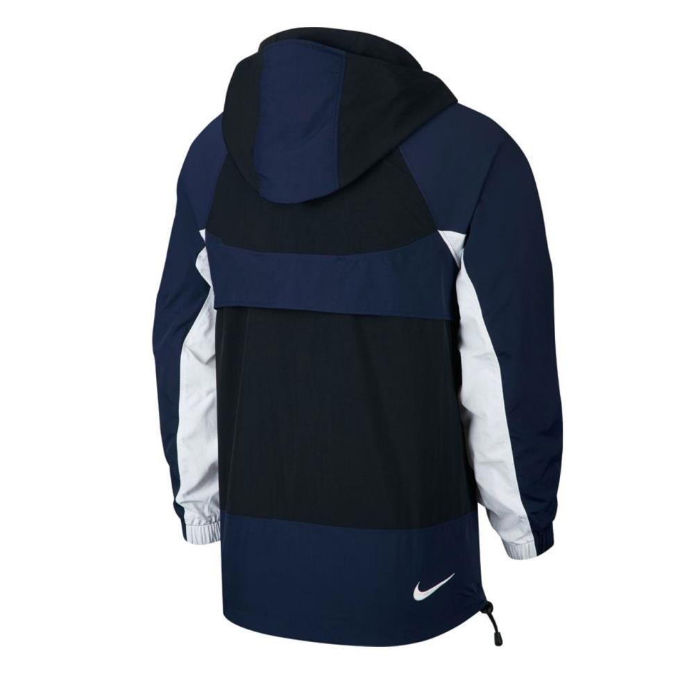 Nike Hooded Woven Jacket (Schwarz / Navy)  - Allike Store
