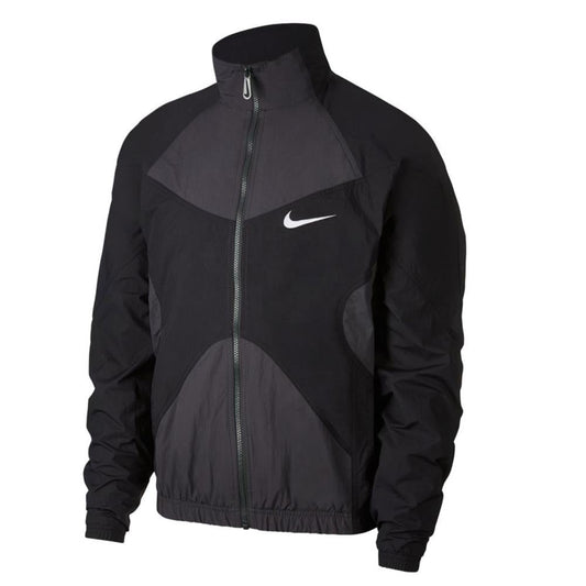 Nike NSW Re-Issue Woven Jacket (Schwarz / Anthrazit)  - Allike Store