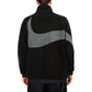 Nike NSW Reversible Swoosh Fullzip Jacket (Schwarz / Grau)  - Allike Store