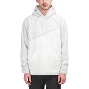 Nike NSW Sherpa Swoosh Hoodie (Weiß)  - Allike Store