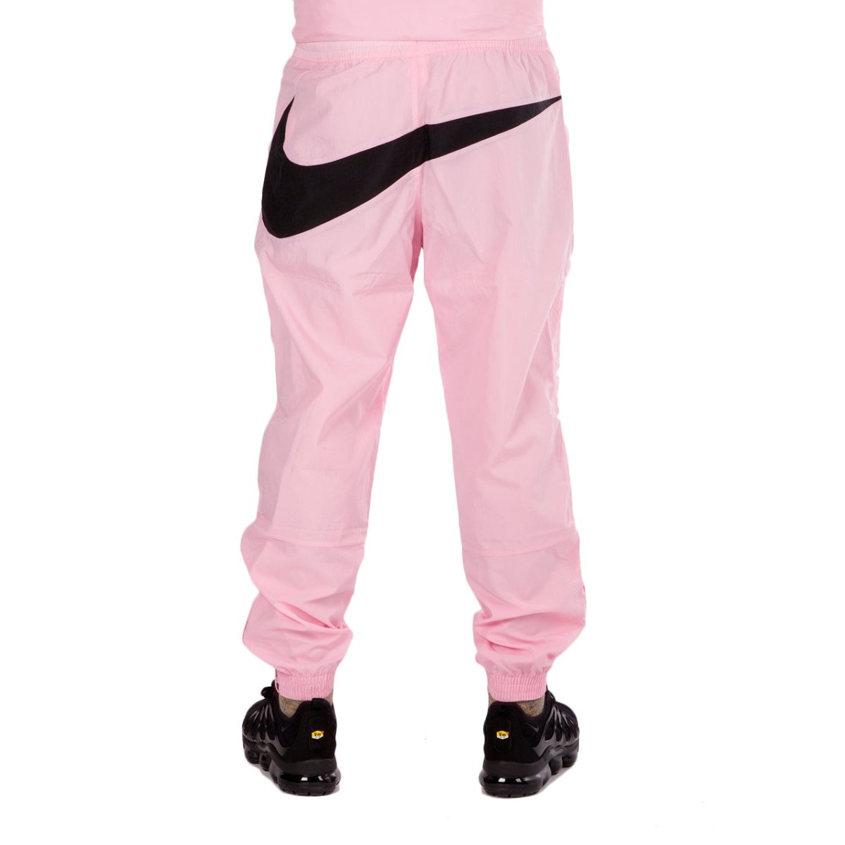 Nike swoosh deals woven pants pink