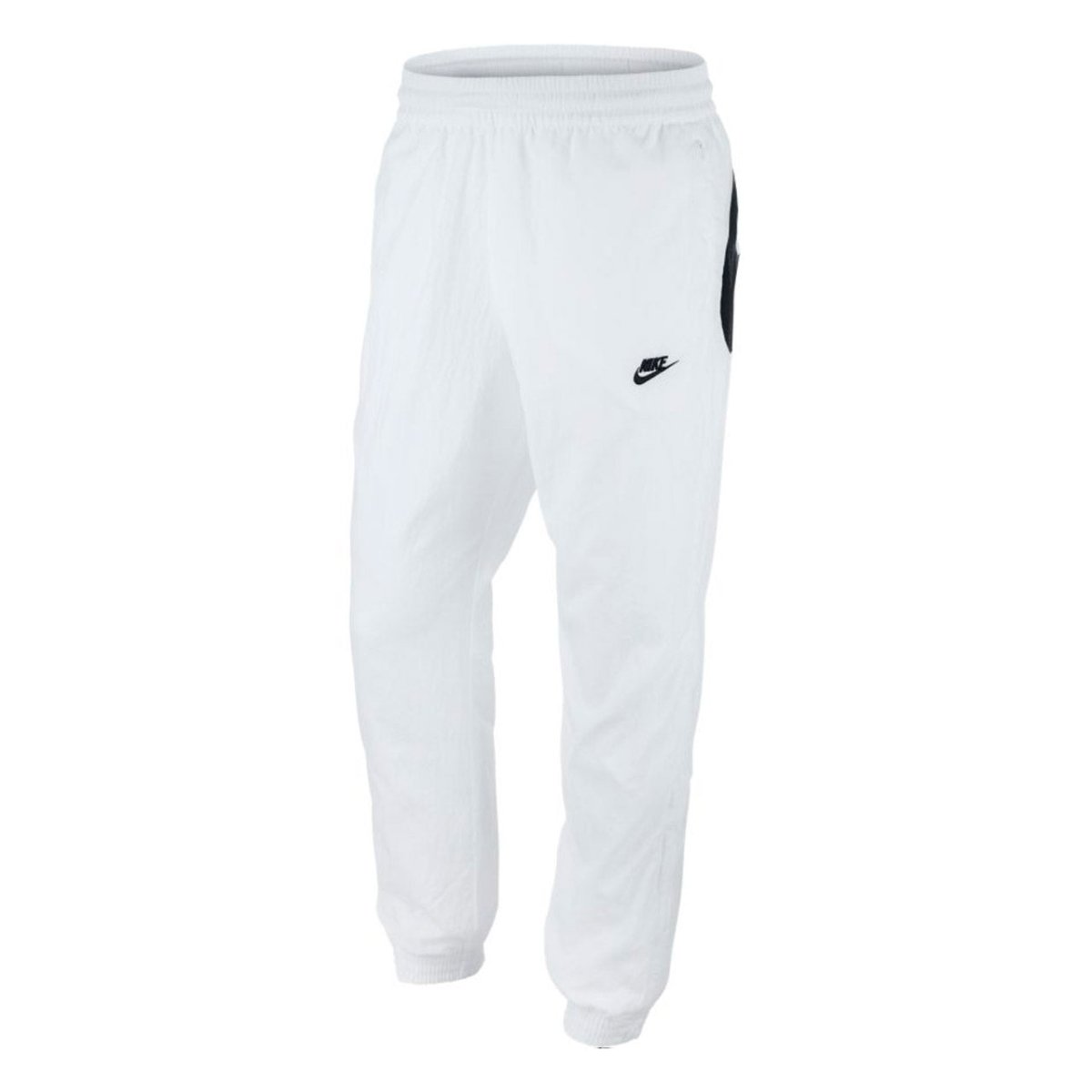 Nike NSW Swoosh Woven Pants (Weiß / Schwarz)  - Allike Store