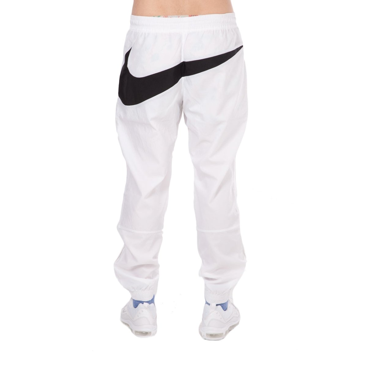 Nike NSW Swoosh Woven Pants (Weiß / Schwarz)  - Allike Store