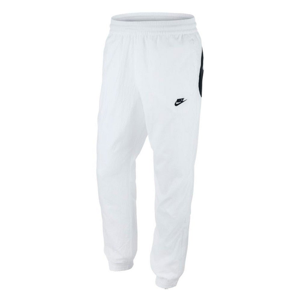 Nike NSW Swoosh Woven Pants (Weiß / Schwarz)  - Allike Store