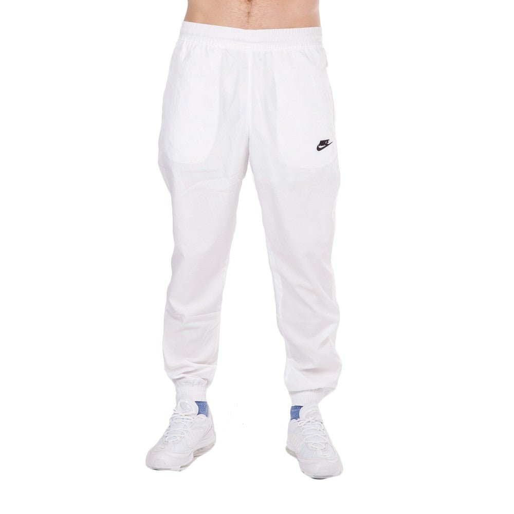 Nike NSW Swoosh Woven Pants (Weiß / Schwarz)  - Allike Store