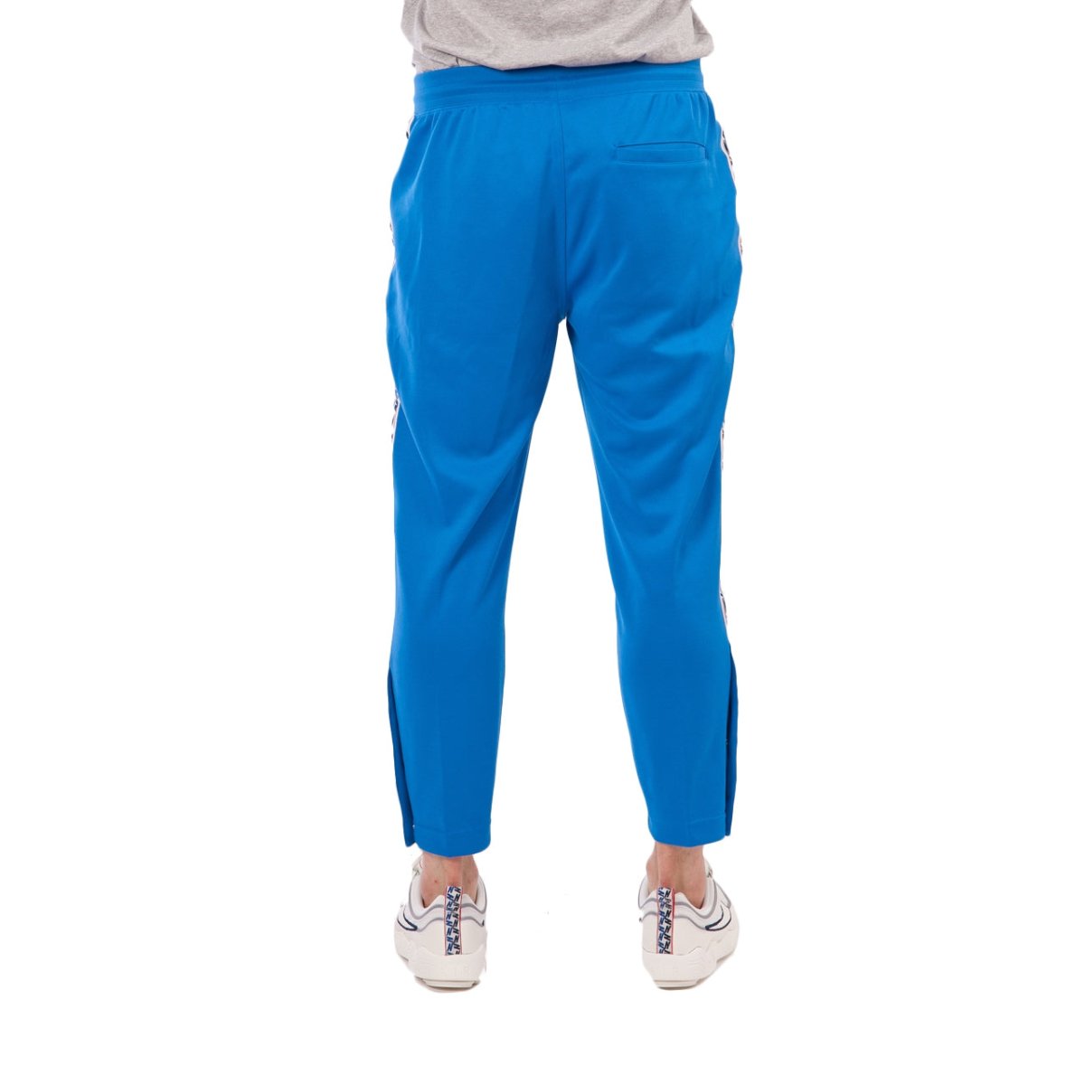 Nike NSW Taped Poly Pants (Blau / Weiß)  - Allike Store