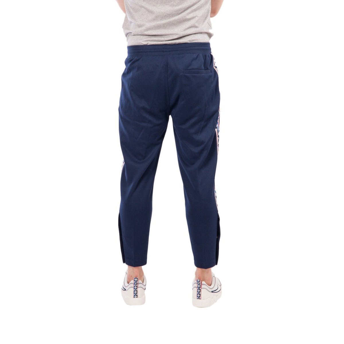 Nike NSW Taped Poly Pants (Dunkelblau / Weiß)  - Allike Store