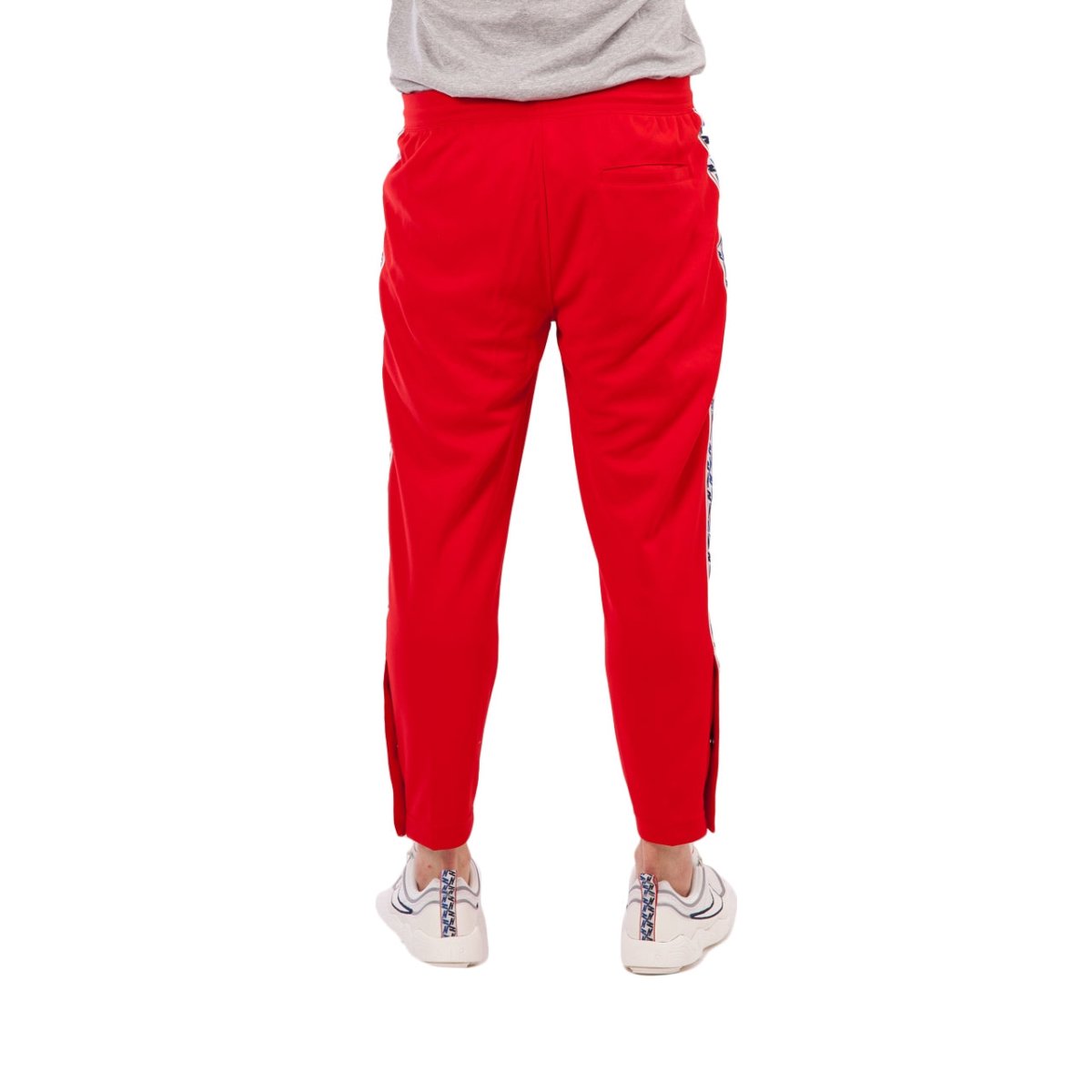 Nike taped shop poly pant red