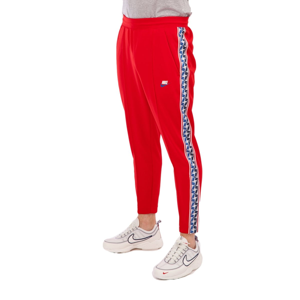 Nike taped poly store pants red