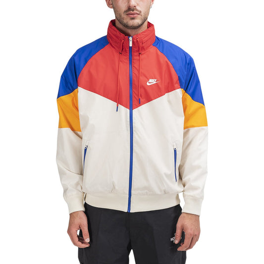 Nike NSW Windrunner Jacket (Beige / Blau)  - Allike Store