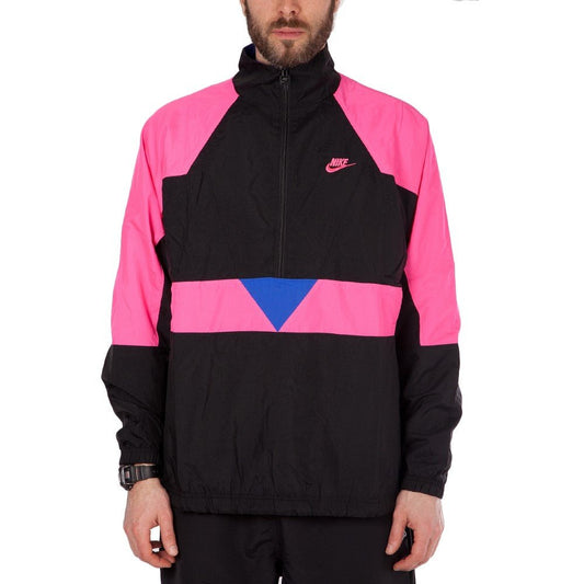Nike NSW Woven VW Jacket (Schwarz / Pink)  - Allike Store