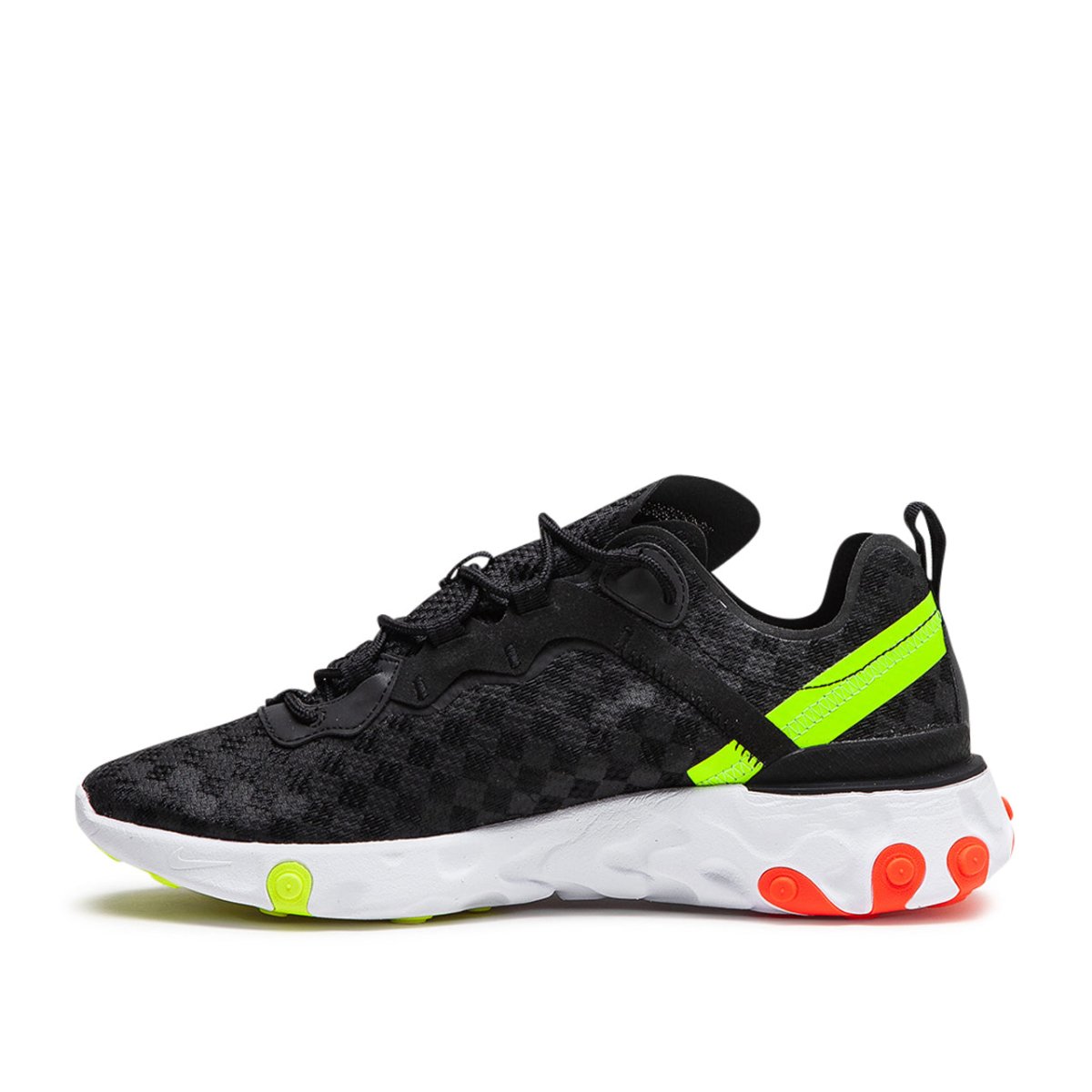 Nike React Element 55 ''Black Crimson'' (Schwarz)  - Allike Store