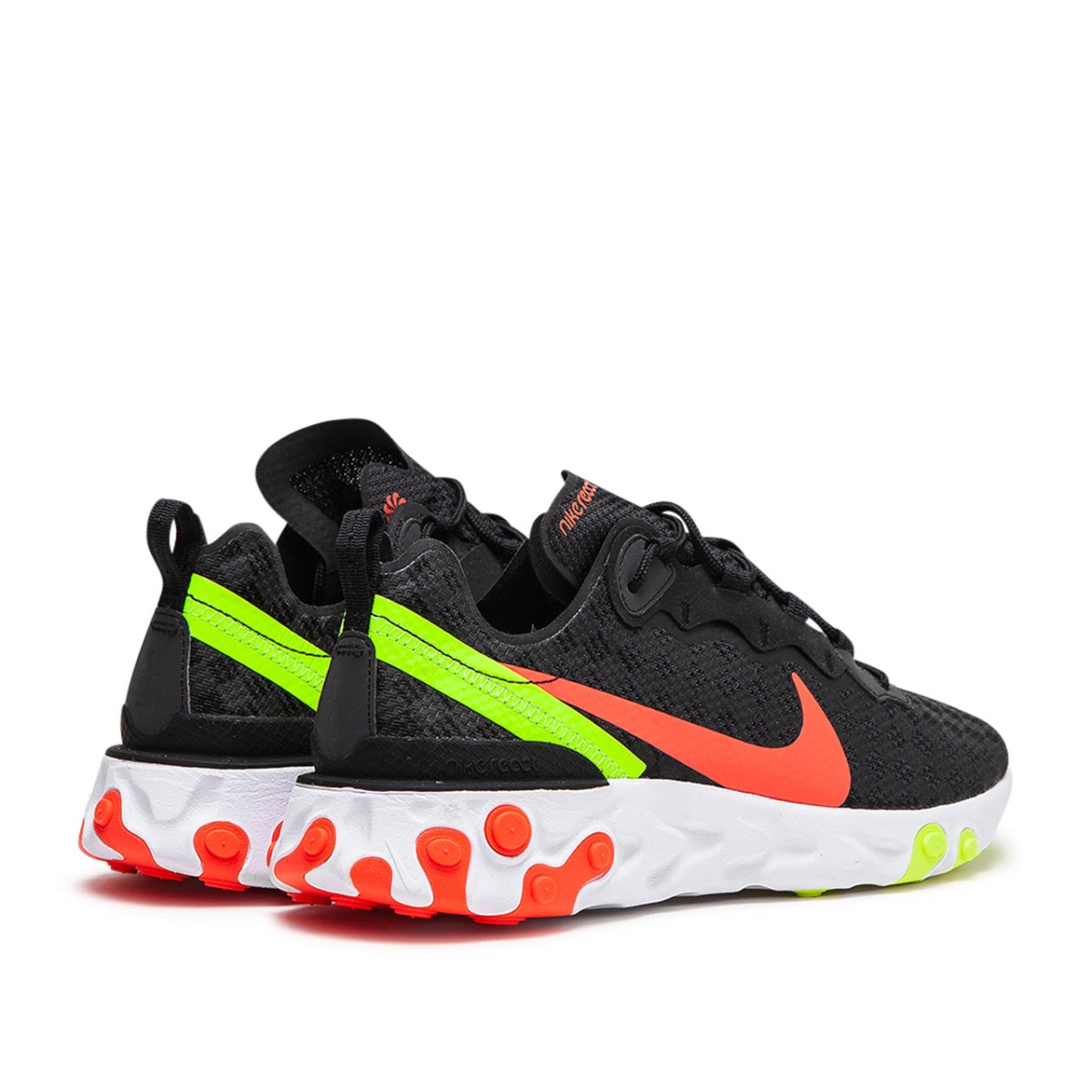 Nike React Element 55 ''Black Crimson'' (Schwarz)  - Allike Store