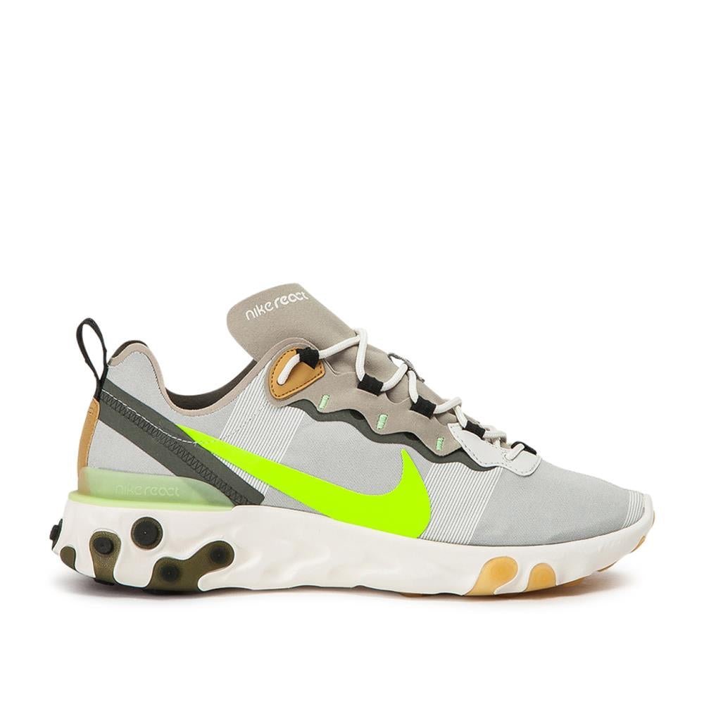 Nike React Element 55 (Grau / Neongelb)  - Allike Store