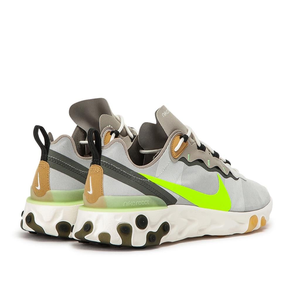 Nike React Element 55 (Grau / Neongelb)  - Allike Store