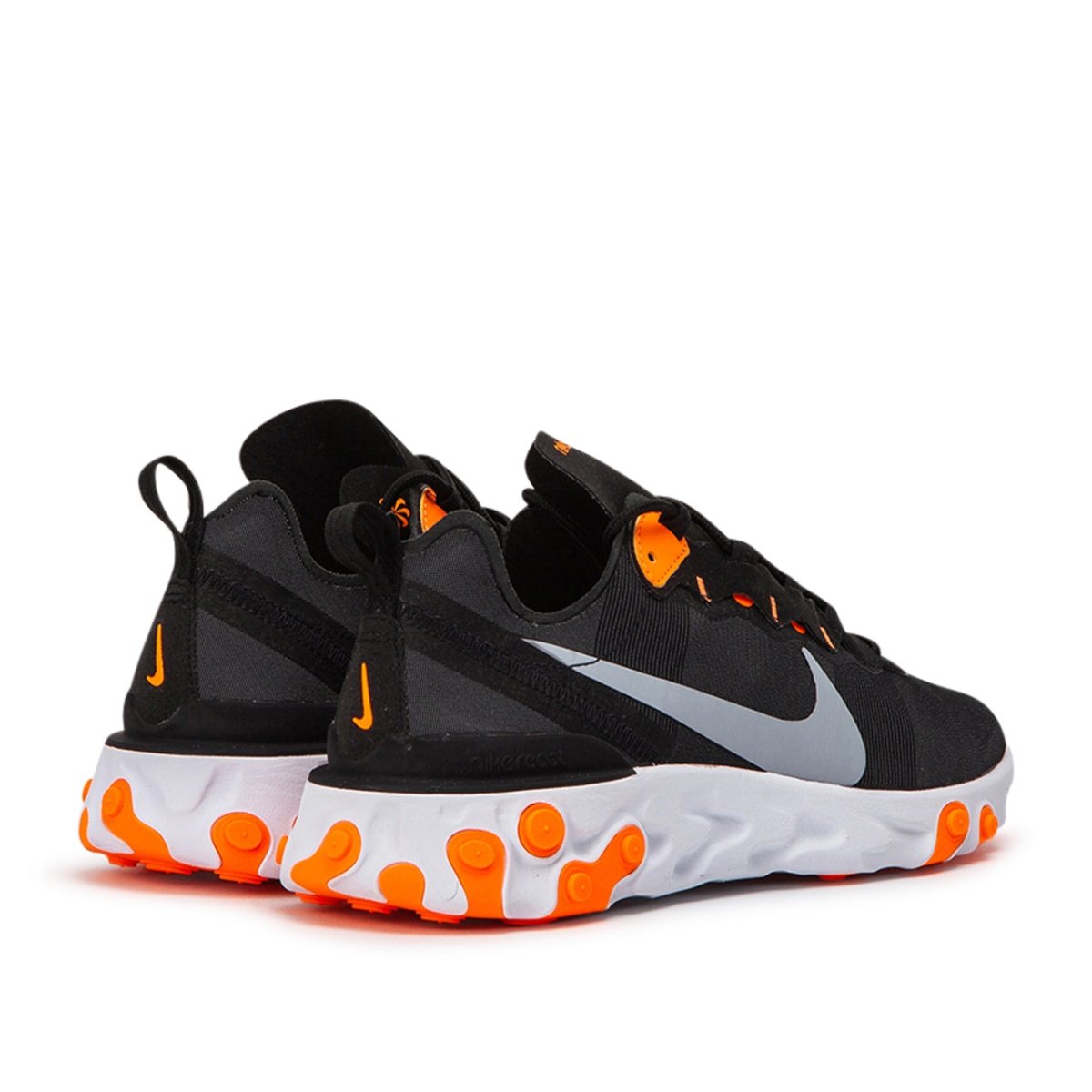 Nike React Element 55 Schwarz Orange BQ6166 006 Allike Store