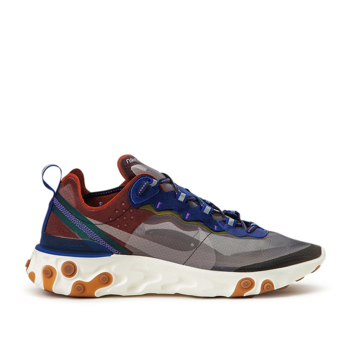 Nike React Element 87 'Dusty Peach' (Braun / Blau)  - Allike Store