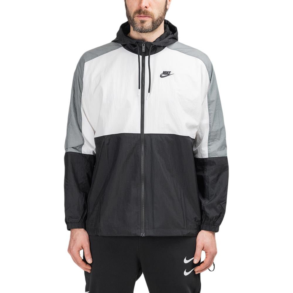 Black white and gray nike windbreaker online