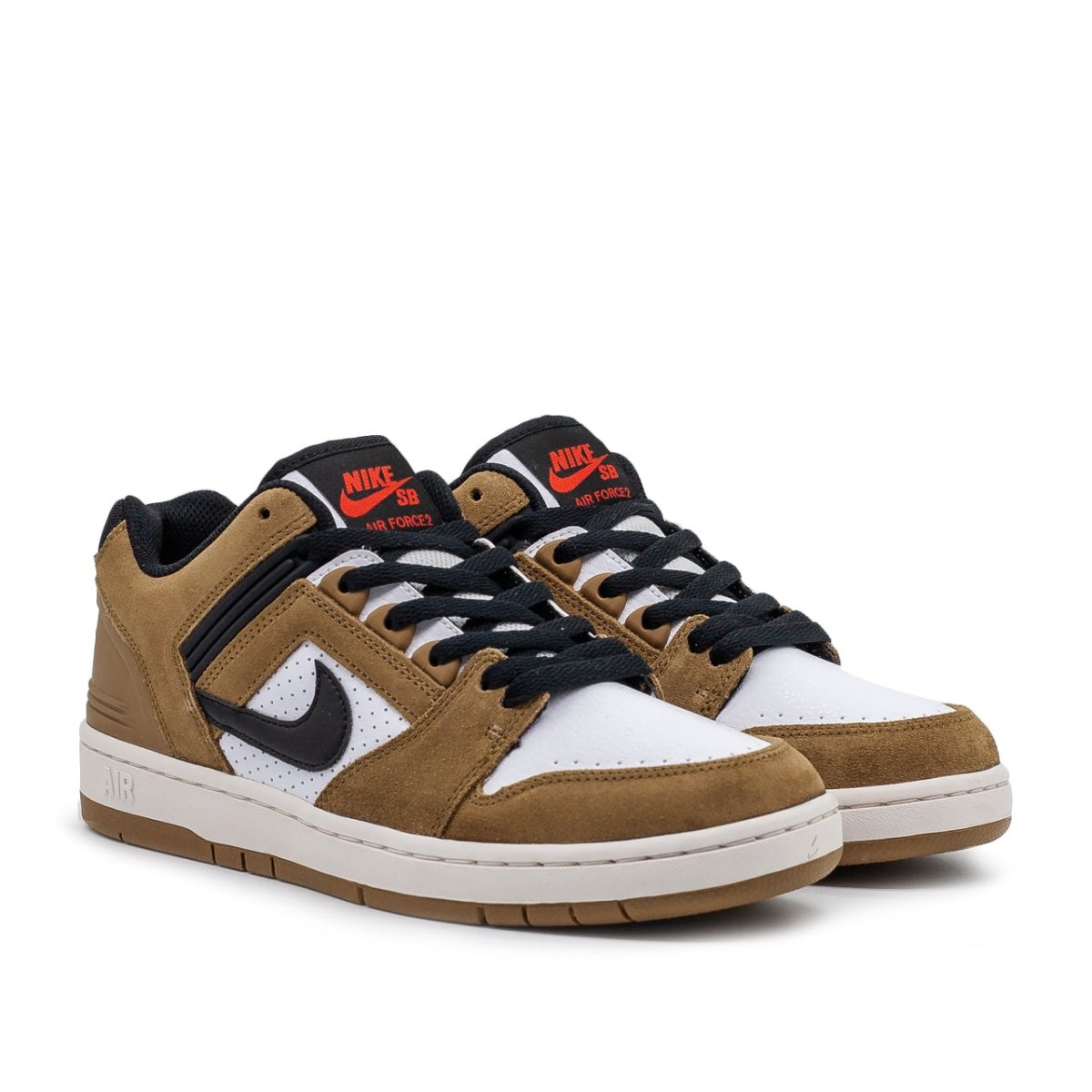 Nike SB - Air Force II Low (Braun / Schwarz)  - Allike Store