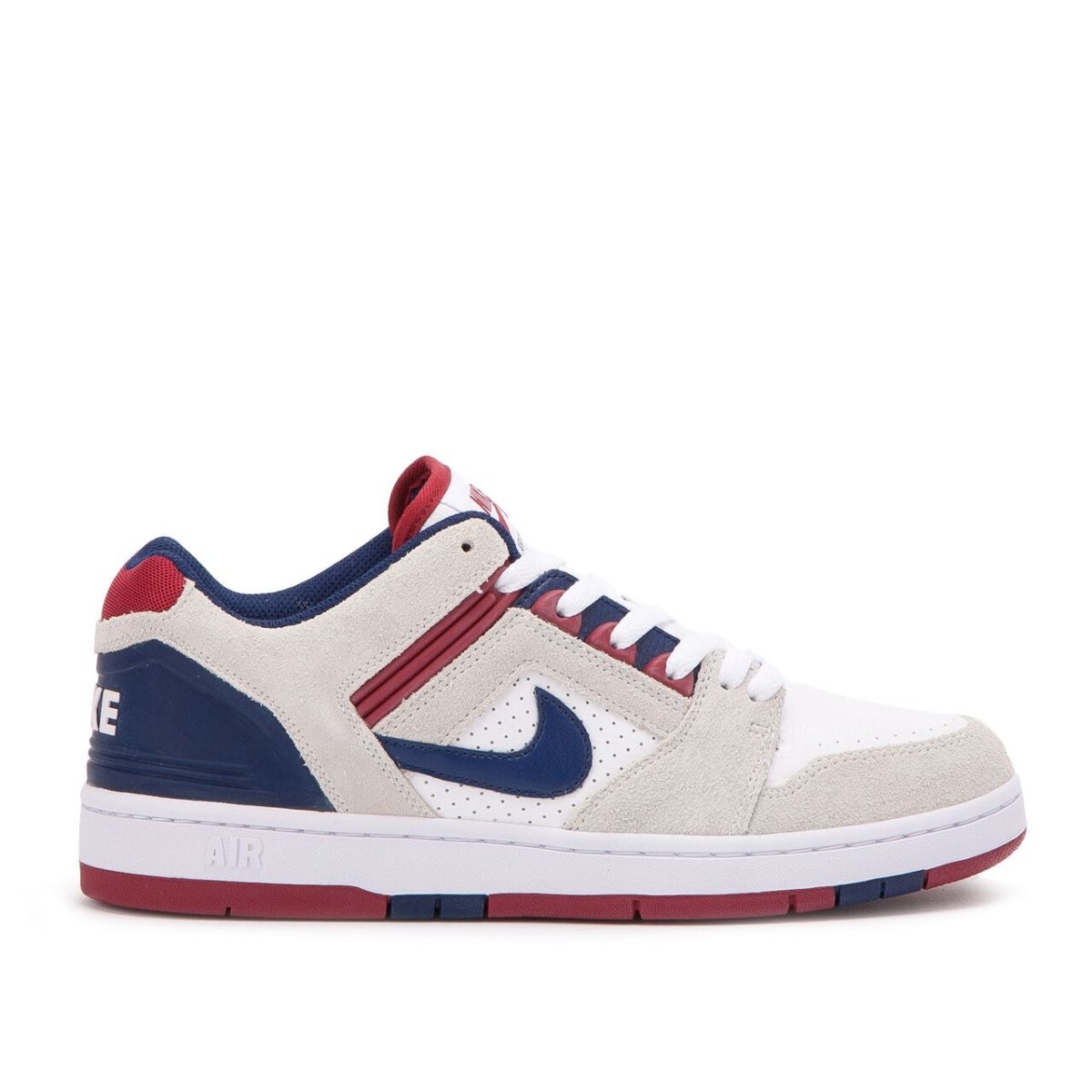 Nike SB - Air Force II Low (Weiß / Blau / Rot)  - Allike Store