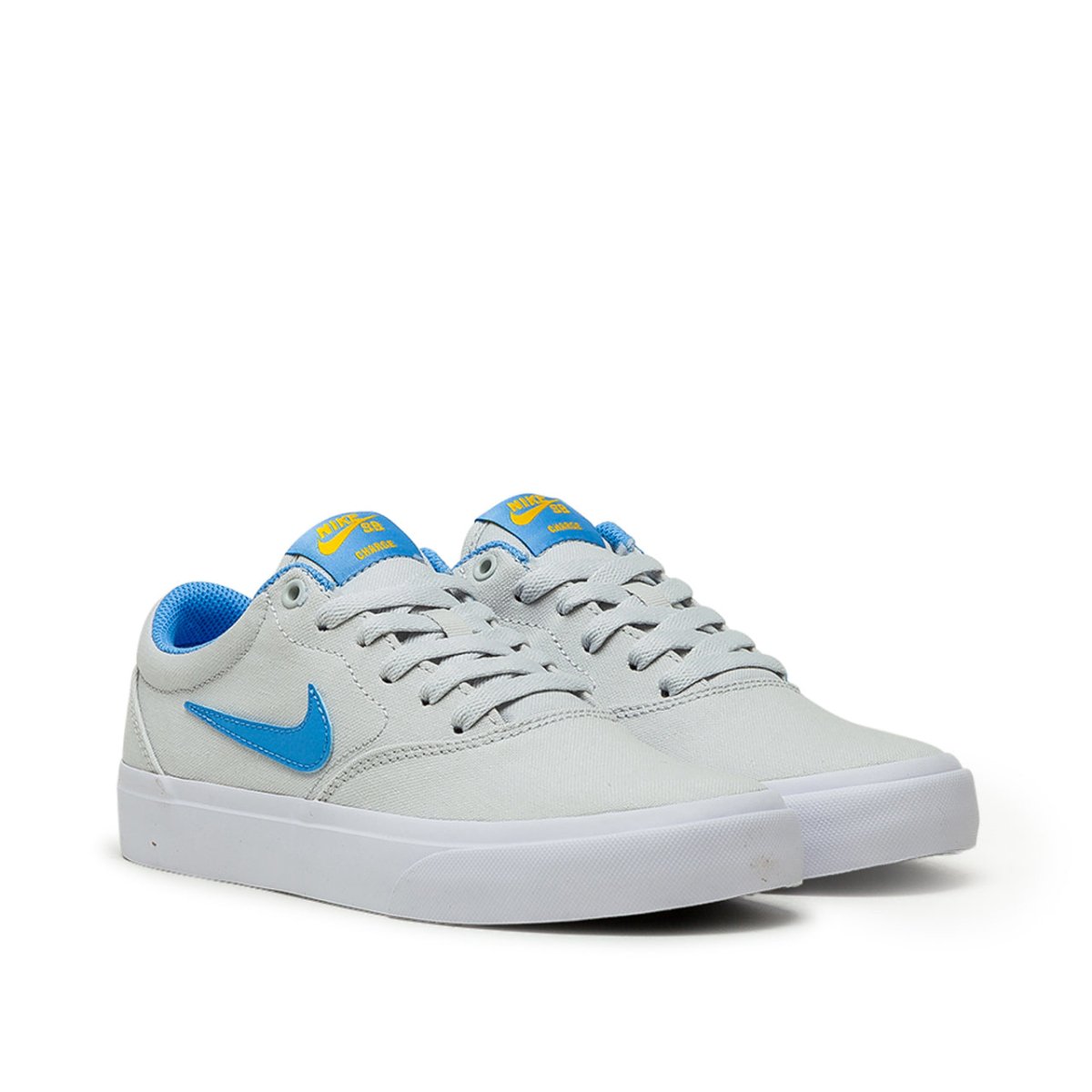 Nike SB Charge Canvas GS (Weiß / Blau)  - Allike Store