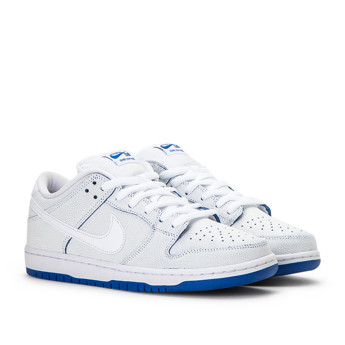 Nike SB Dunk Low Pro Premium (Weiss / Blau)  - Allike Store