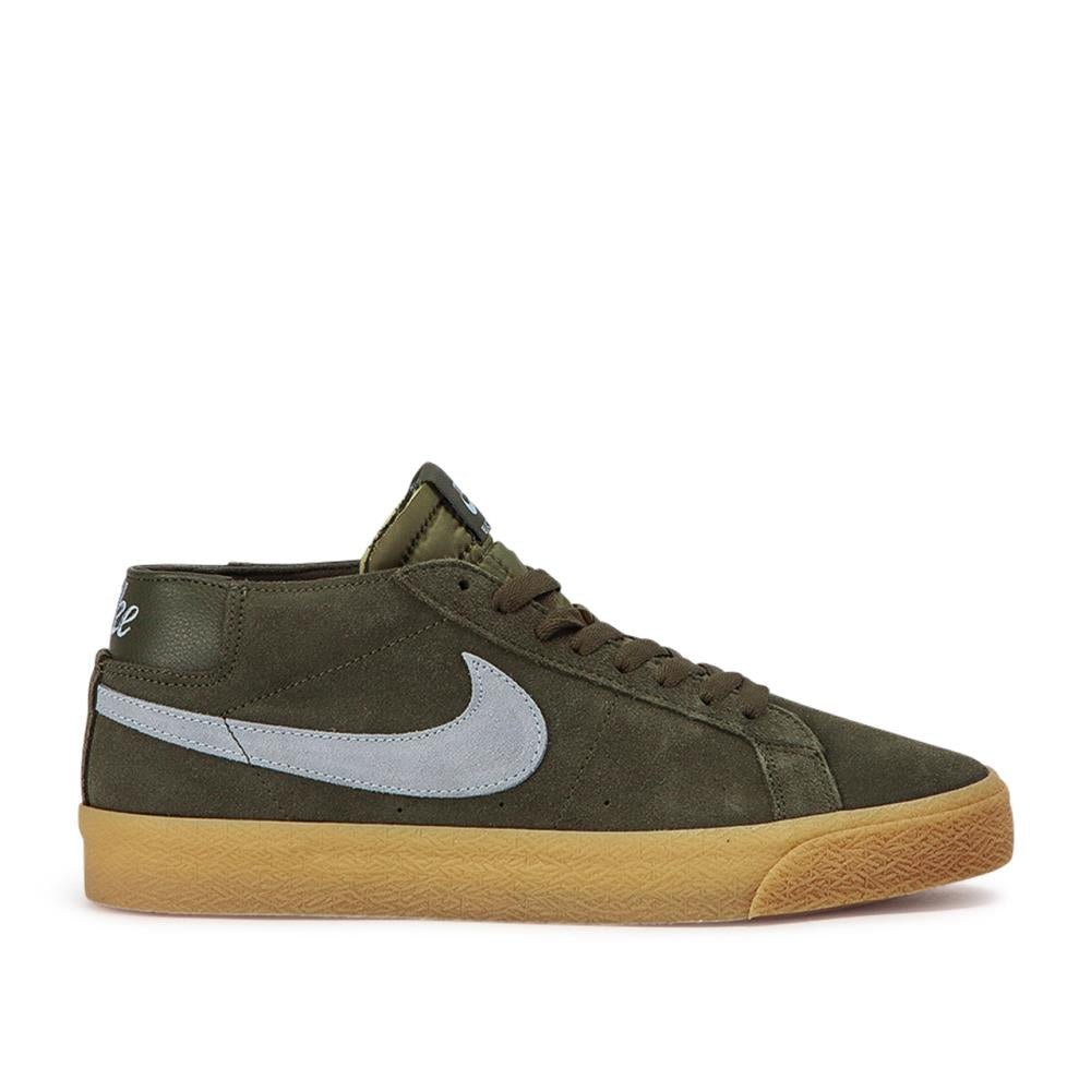 Nike sb zoom blazer sales chukka olive