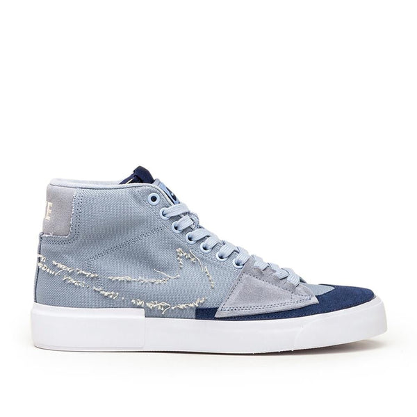Nike SB Zoom Blazer Mid Edge Blaugrau Navy Beige 40