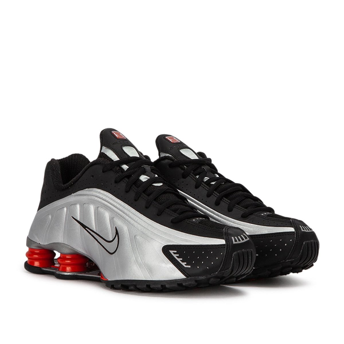 Nike Shox R4  (Silber / Schwarz)  - Allike Store