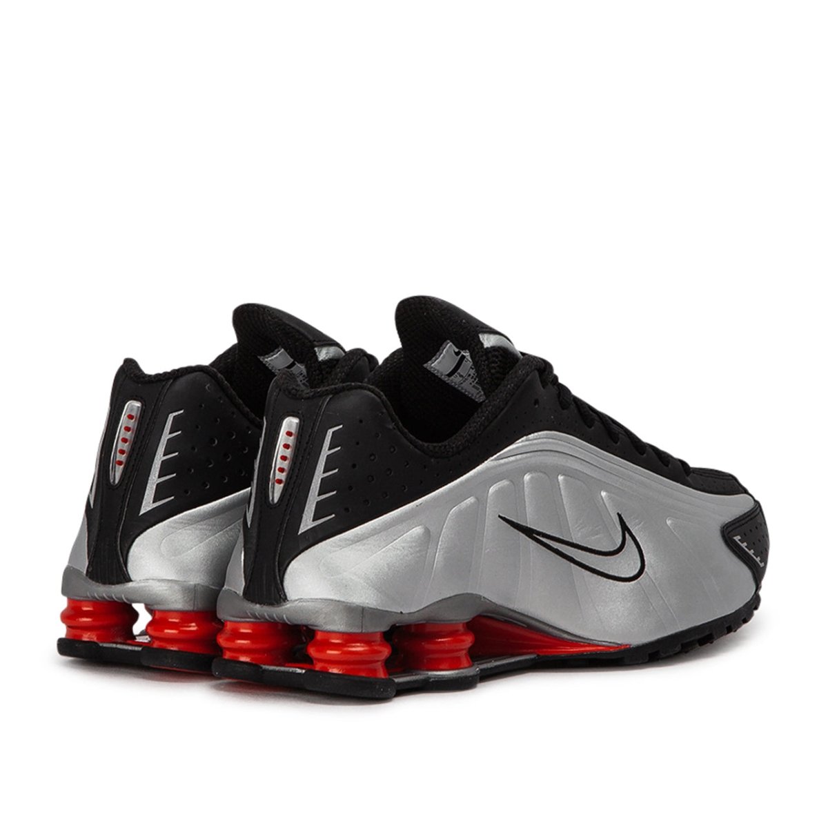 Nike Shox R4  (Silber / Schwarz)  - Allike Store