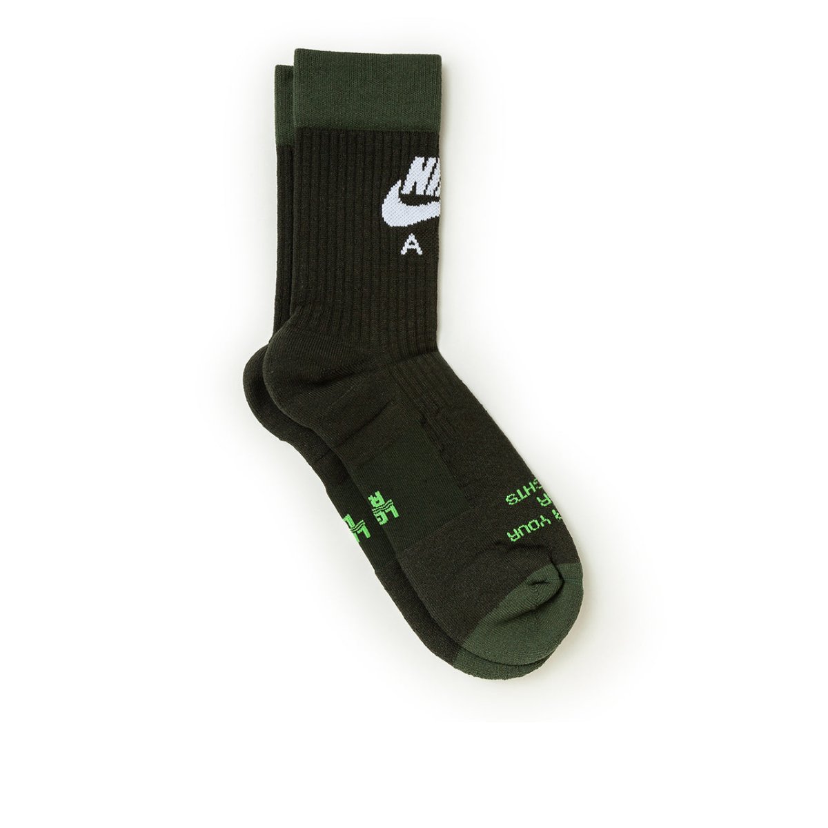 Nike SNKR Sox Crew Socks (Grün)  - Allike Store