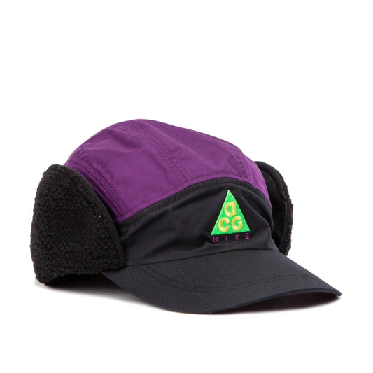 Nike Sportswear ACG Tailwind Sherpa Cap (Schwarz / Lila)  - Allike Store