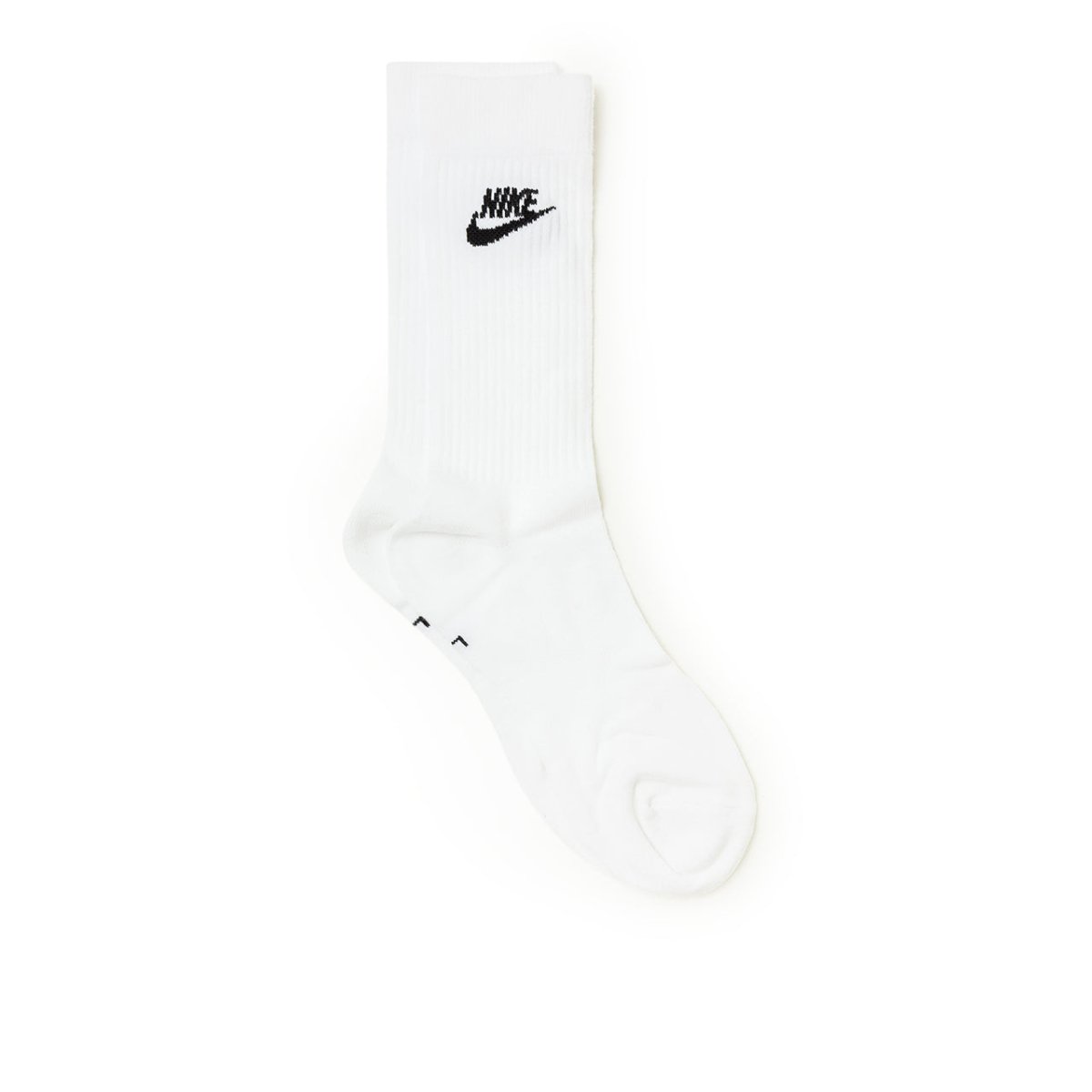 Nike Sportswear Everyday Essential Crew Socks 3-Pack (Weiß / Schwarz)  - Allike Store