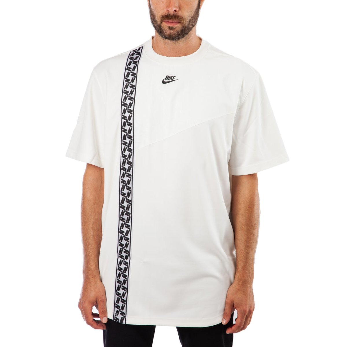 Nike Sportswear NSW Top Taped Poly T-Shirt (Beige)  - Allike Store