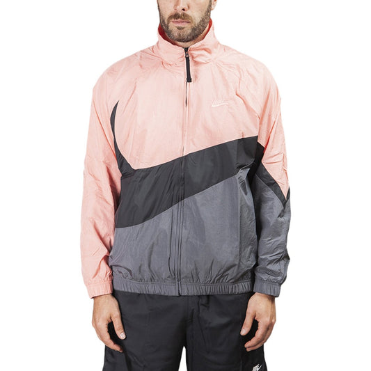 Nike Sportswear ''Swoosh'' Woven Jacket (Pink / Grau)  - Allike Store