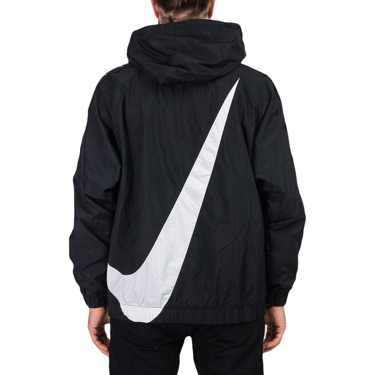 Nike Sportswear Swoosh Woven Jacket (Schwarz)  - Allike Store