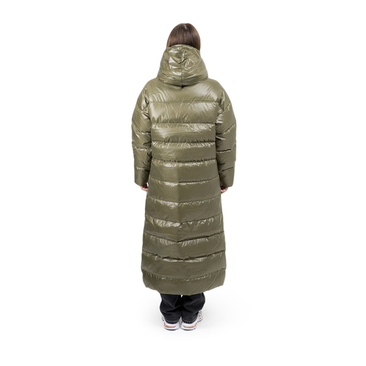 Nike factory Sportswear Therma-FIT City Series Down Wmns Parka Olive Size XS DH4081-222