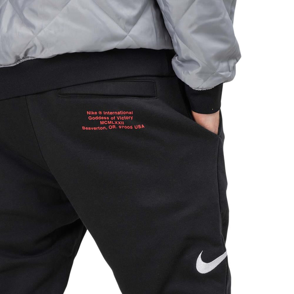 Nike Swoosh Sweatpants (Schwarz)  - Allike Store