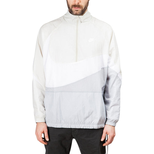 Nike big swoosh half zip online jacket