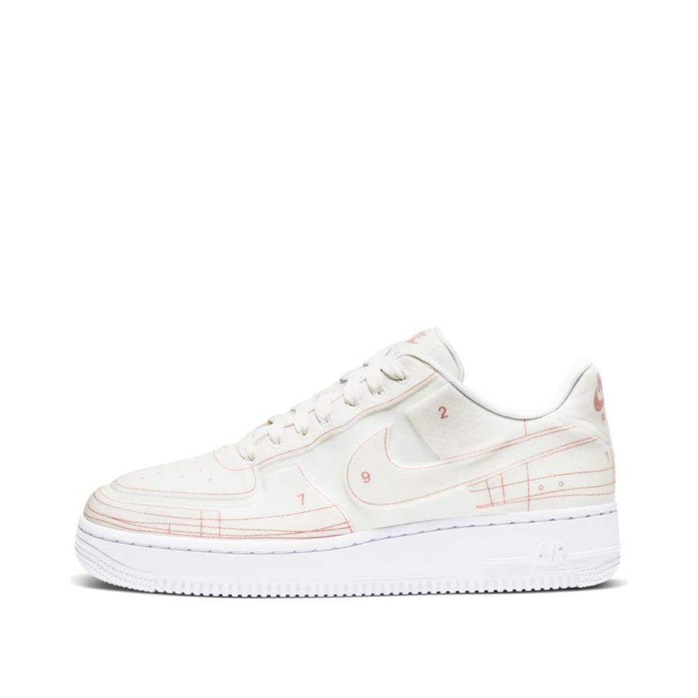 Nike WMNS Air Force 1 '07 LX (Weiß / Rot)  - Allike Store