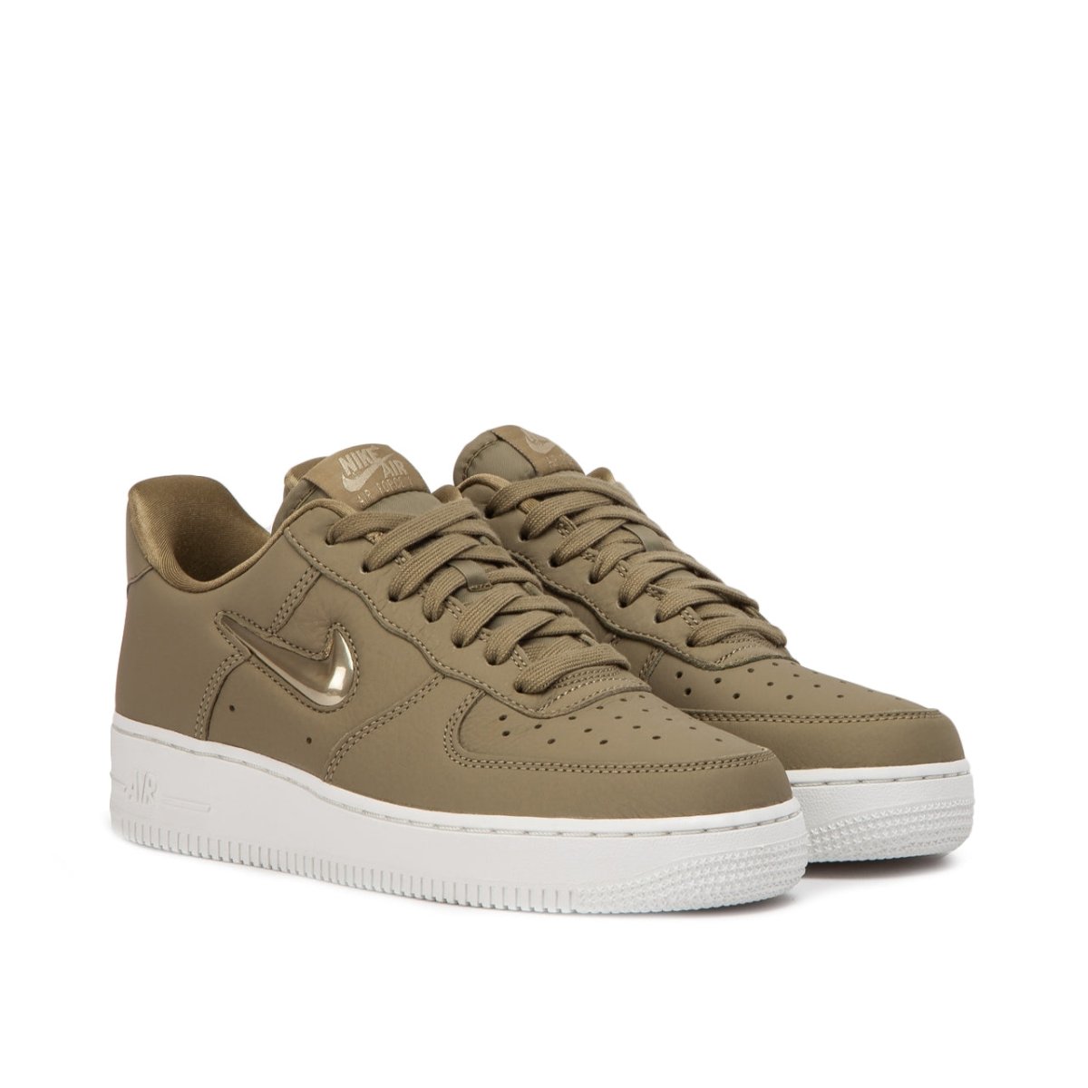 Nike WMNS Air Force 1 Low '07 PRM (Oliv / Gold)  - Allike Store