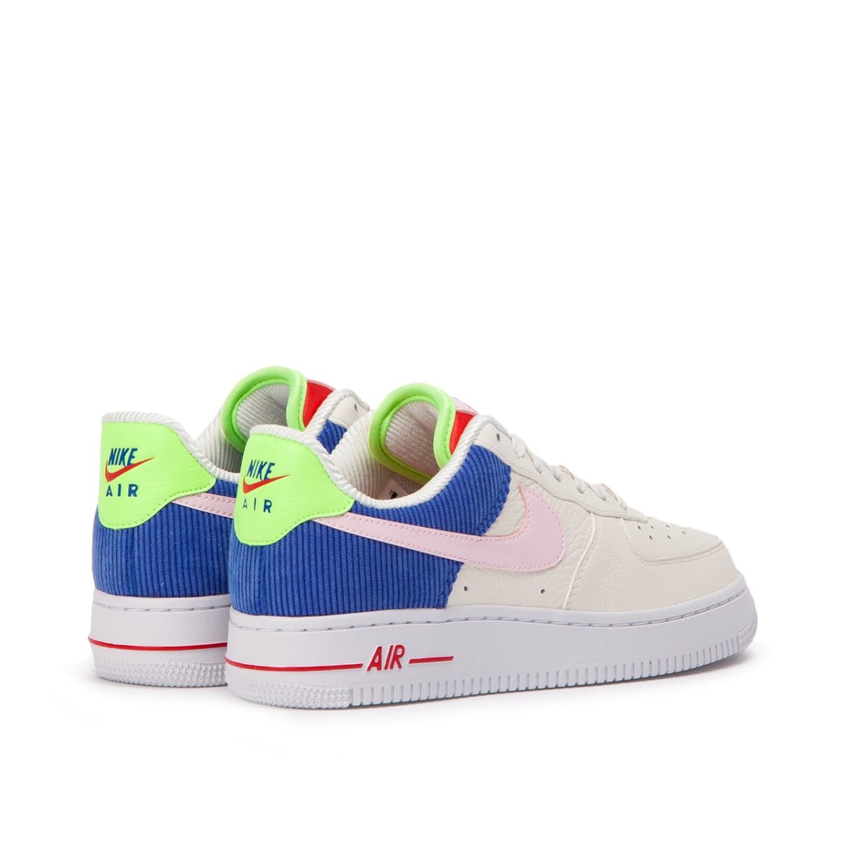Nike WMNS Air Force 1 Low ''Corduroy Pack'' (Sail / Pink / Blau)  - Allike Store