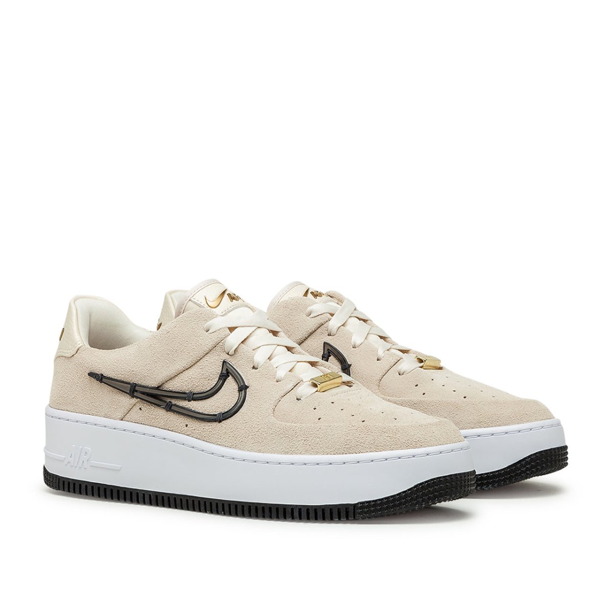 Nike WMNS Air Force 1 Sage Low LX Beige White Black CI3482 200 Allike Store