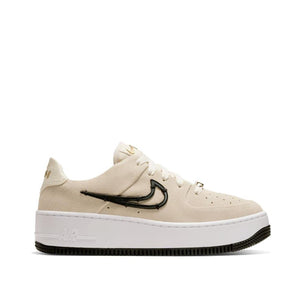 Nike WMNS Air Force 1 Sage Low LX (Beige / Weiß / Schwarz)  - Allike Store