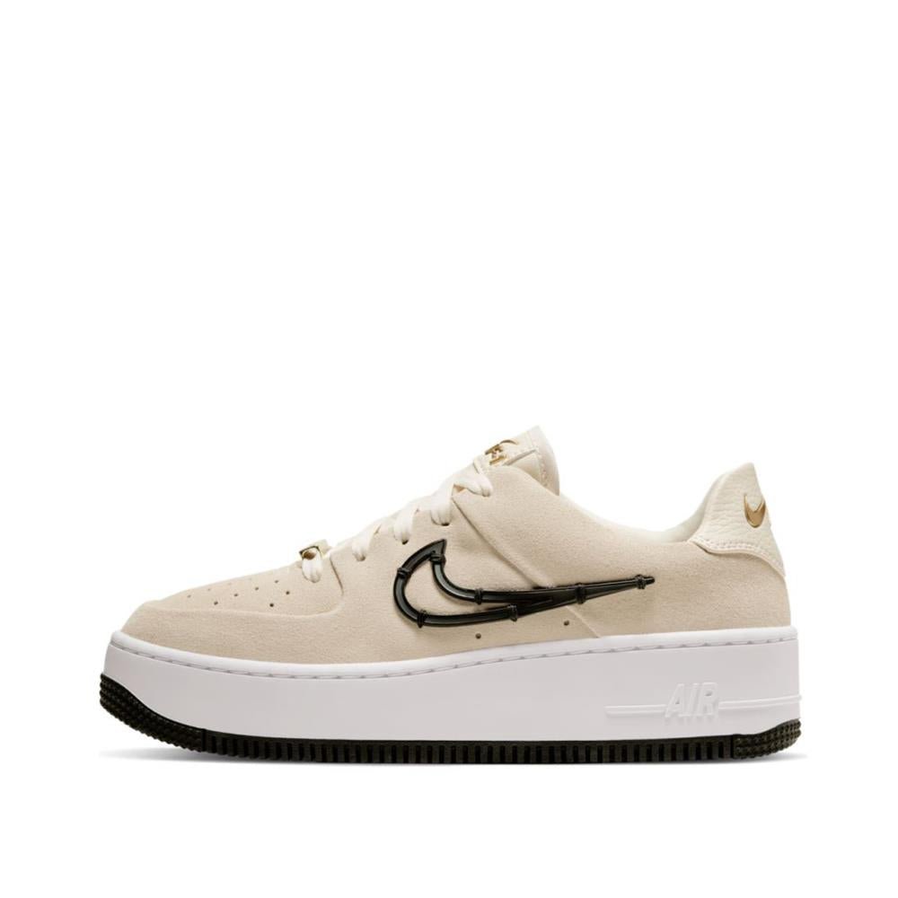 Nike WMNS Air Force 1 Sage Low LX (Beige / Weiß / Schwarz)  - Allike Store