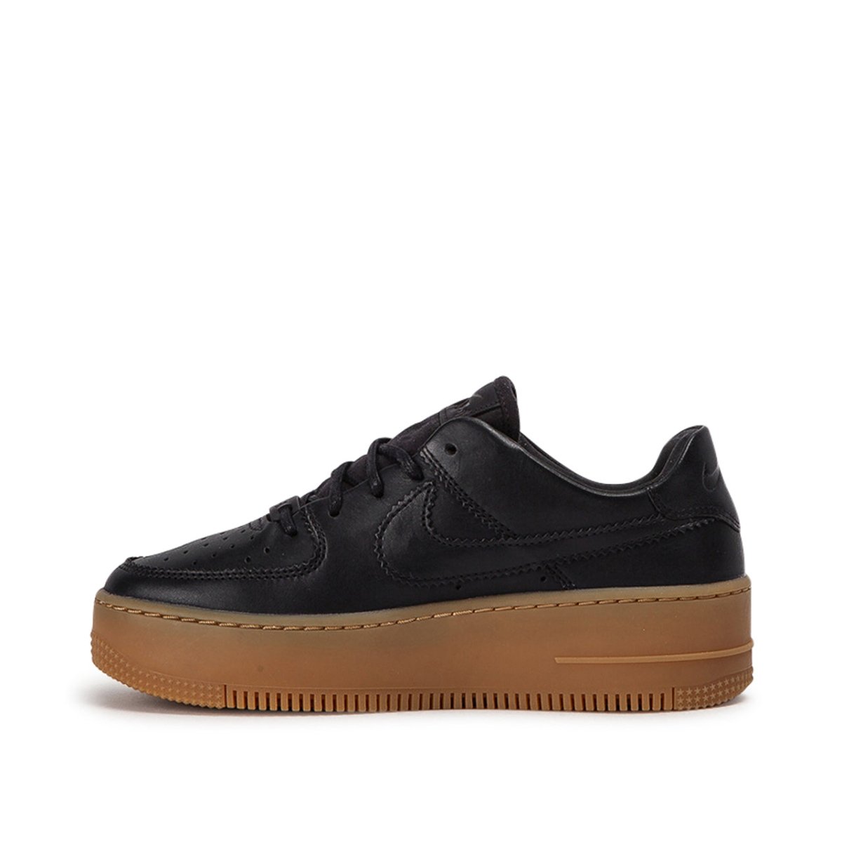 Nike WMNS Air Force 1 Sage Low LX (Schwarz)  - Allike Store