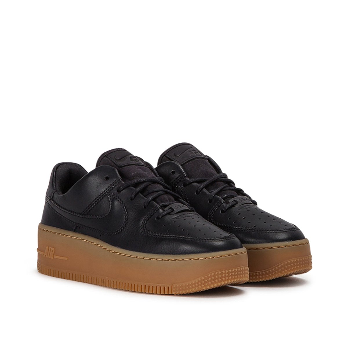 Nike WMNS Air Force 1 Sage Low LX (Schwarz)  - Allike Store